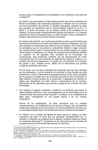 Sentencia Bloque Catatumbo