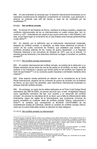 Sentencia Bloque Catatumbo