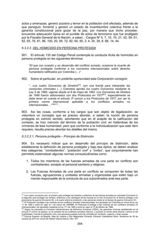 Sentencia Bloque Catatumbo