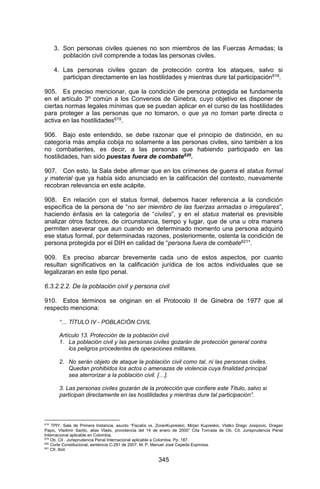 Sentencia Bloque Catatumbo