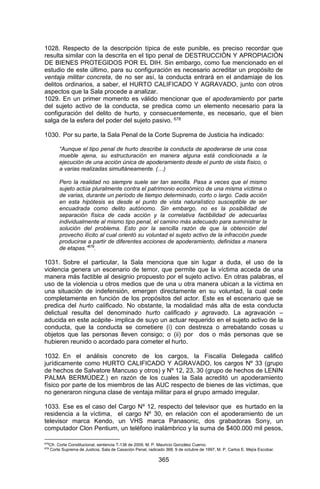 Sentencia Bloque Catatumbo