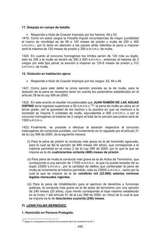 Sentencia Bloque Catatumbo