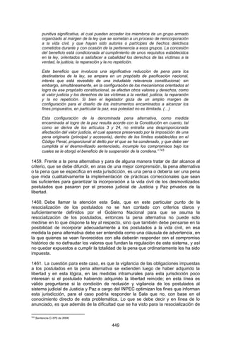 Sentencia Bloque Catatumbo