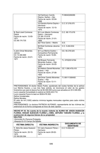 Sentencia Bloque Catatumbo