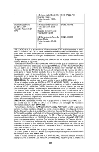 Sentencia Bloque Catatumbo