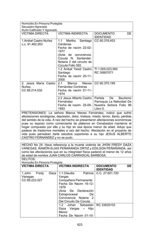 Sentencia Bloque Catatumbo