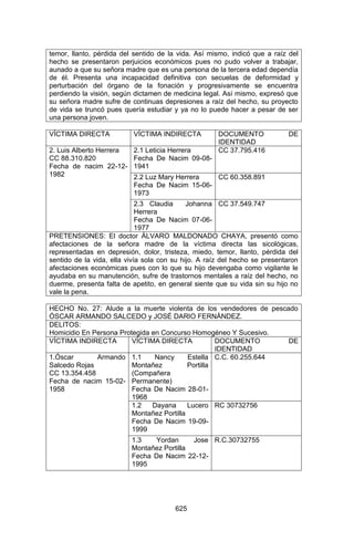 Sentencia Bloque Catatumbo