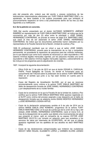 Sentencia Bloque Catatumbo