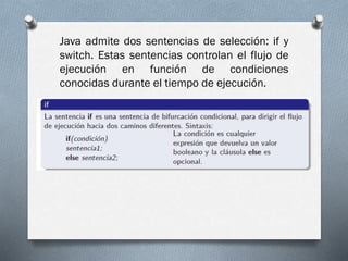 Sentencias de control | PPTX
