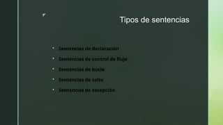 Sentencias de control de Java para su analisis.pptx