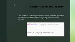 Sentencias de control de Java para su analisis.pptx