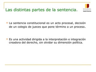 ENJ 200- Sentencia y Precedente Constitucional | PPT