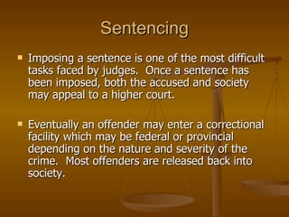 Sentencing | PPT