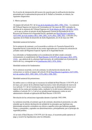 Sententzia 9.Ariketa Oa