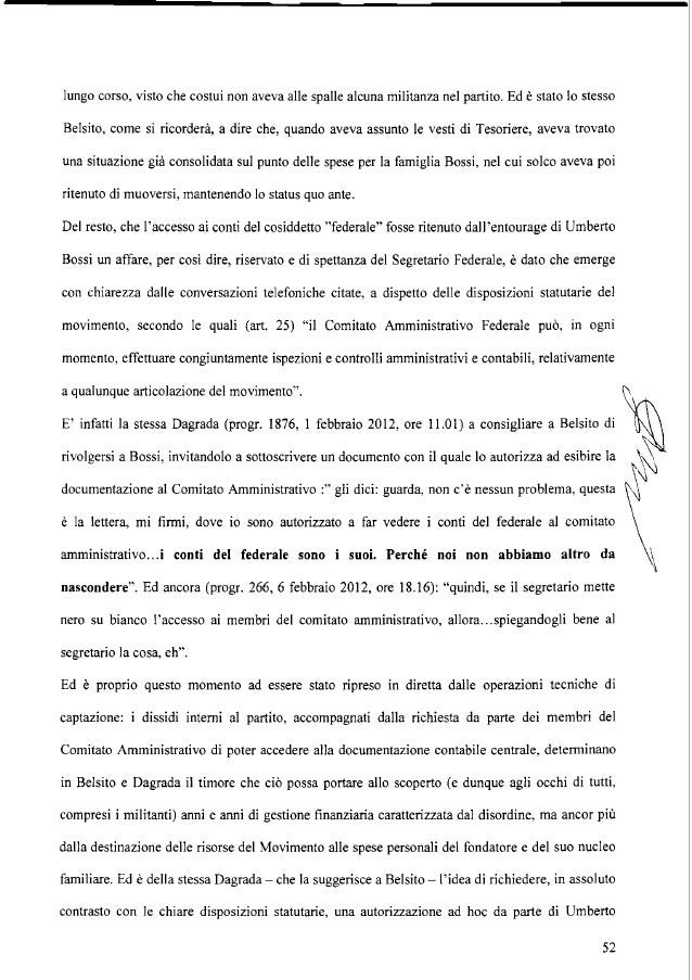 Lega, sentenza del Tribunale di Milano