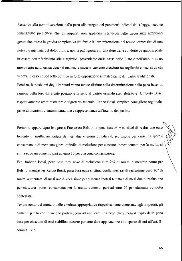 Lega, sentenza del Tribunale di Milano 