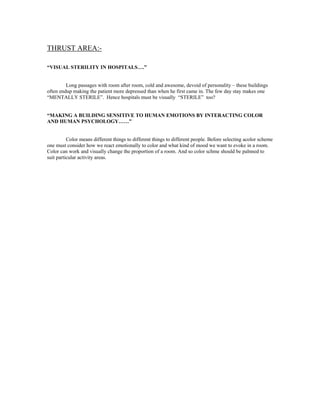 General hospital architecture thesis image