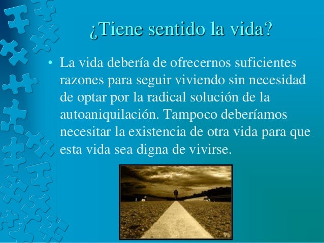 Sentido de la vida