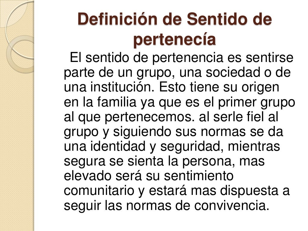 Sentido de pertenencia por mi colegio