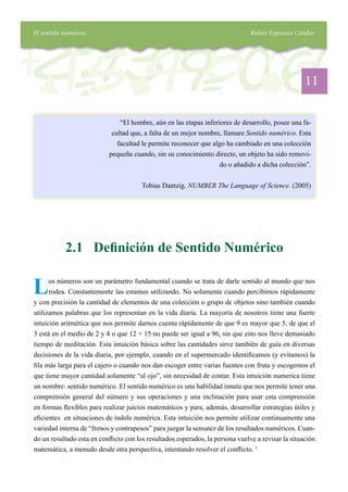 Sentido Numerico Example Sentido numérico/Number sense | PDF