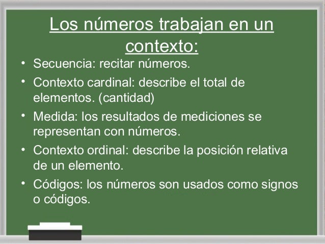 Sentido Numérico