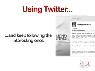 Sentient Communications Web20&Social Media Presentation