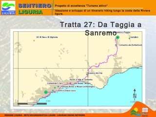 Sentiero Liguria - Tratto in provincia di Imperia