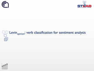 Frame-based Sentiment Analysis with Sentilo