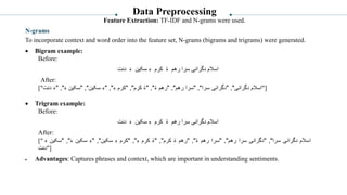Sentiment analysis of the Baloch text using machine learning | PDF