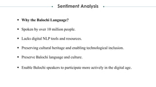 Sentiment analysis of the Baloch text using machine learning | PDF