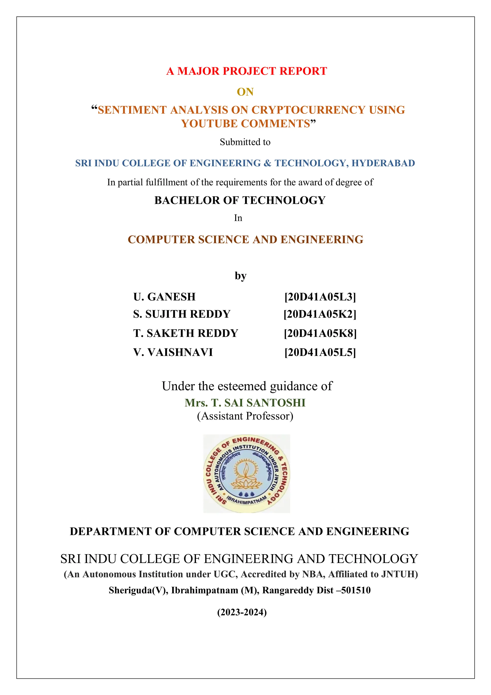 SENTIMENT ANALYSIS ON CRYPTOCURRENCY USING YOUTUBE COMMENTS.pdf
