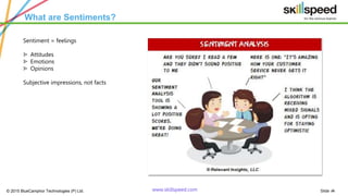 Software R Sentiment Sentiment Analysis via R Programming | PPTX