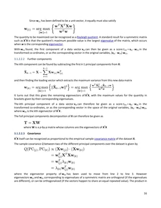 Since w(1) has been defined to be a unit vector, it equally must also satisfy

The quantity to be maximized can be recogni...
