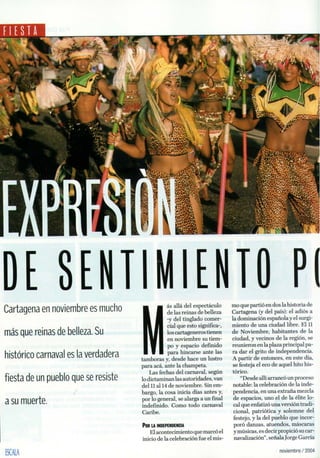Fiestas Novembrinas en Cartagena 