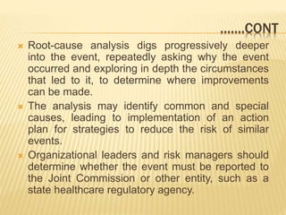 Sentinel Events | PPTX