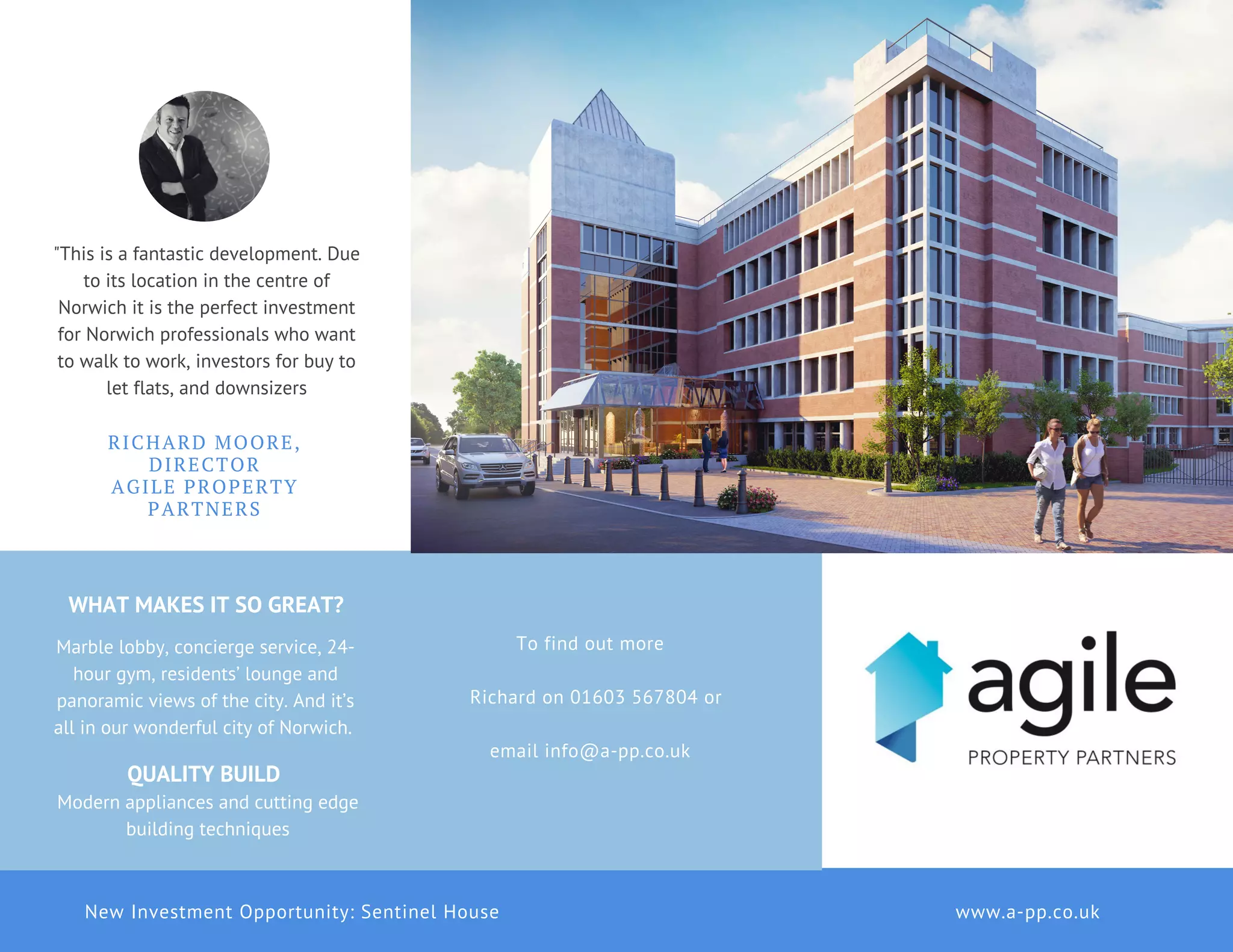 Sentinel House, Norwich. City Centre Apartments For Sale PPT