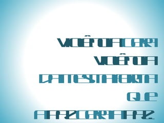 Violência  gera  violência da mesma forma que a  Paz  gera a  Paz. 