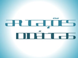 APLICAÇÕES  DIDÁTICAS 