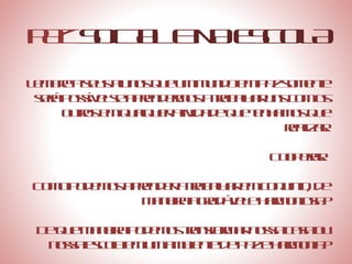 Lembre a seus alunos que um mundo em paz somente será possível se aprendermos a trabalhar uns com os outros em qualquer atividade que tenhamos que realizar. Cooperar.  Como podemos aprender a trabalhar em conjunto, de maneira agradável e harmoniosa? De que maneira podemos transformar nossa casa ou nossa escola em um ambiente de paz e harmonia? PAZ   SOCIAL E NA ESCOLA 