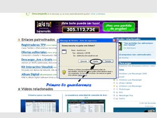 Primero lo guardaremos