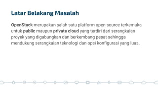 Openstack Log Data Sentralisasi Log dan Monitoring Node Pada OpenStack Menggunakan Elastic ...
