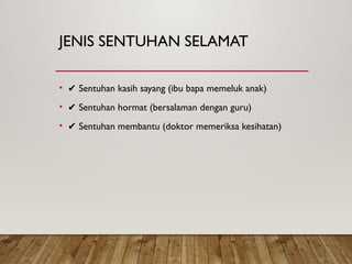 Memahami Sentuhan Selamat dan Tidak Selamat untuk Keselamatan Diri | PPTX