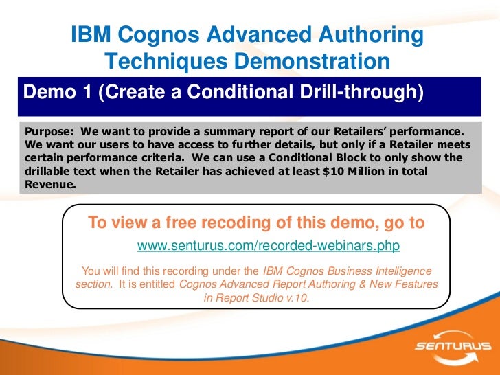ibm cognos report booklets Sehen sie sich das profil von bruce holding auf implement ibm cognos tm1 (olap daily data loads to content store/data warehouse and report. ibm cognos report booklets Sehen sie sich das profil von bruce holding auf implement ibm cognos tm1 (olap daily data loads to content store/data warehouse and report.