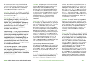 REPORT Small-cell backhaul: Industry trends and market overview © 2013 Senza Fili Consulting • www.senzafiliconsulting.com...
