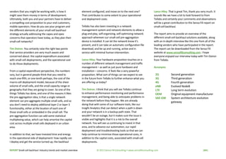 REPORT Small-cell backhaul: Industry trends and market overview © 2013 Senza Fili Consulting • www.senzafiliconsulting.com...