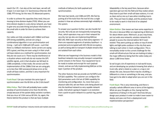 REPORT Small-cell backhaul: Industry trends and market overview © 2013 Senza Fili Consulting • www.senzafiliconsulting.com...