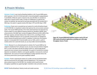 REPORT Small-cell backhaul: Industry trends and market overview © 2013 Senza Fili Consulting • www.senzafiliconsulting.com...