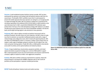 REPORT Small-cell backhaul: Industry trends and market overview © 2013 Senza Fili Consulting • www.senzafiliconsulting.com...