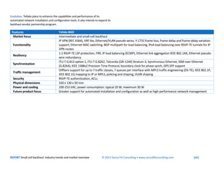 REPORT Small-cell backhaul: Industry trends and market overview © 2013 Senza Fili Consulting • www.senzafiliconsulting.com...