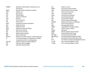 REPORT Small-cell backhaul: Industry trends and market overview © 2013 Senza Fili Consulting • www.senzafiliconsulting.com...